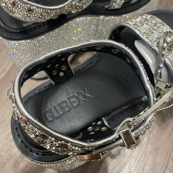 Dolls Kill Club Exx Radiant Western Platform Sandals – Size 5M – New - Picture 6 of 8